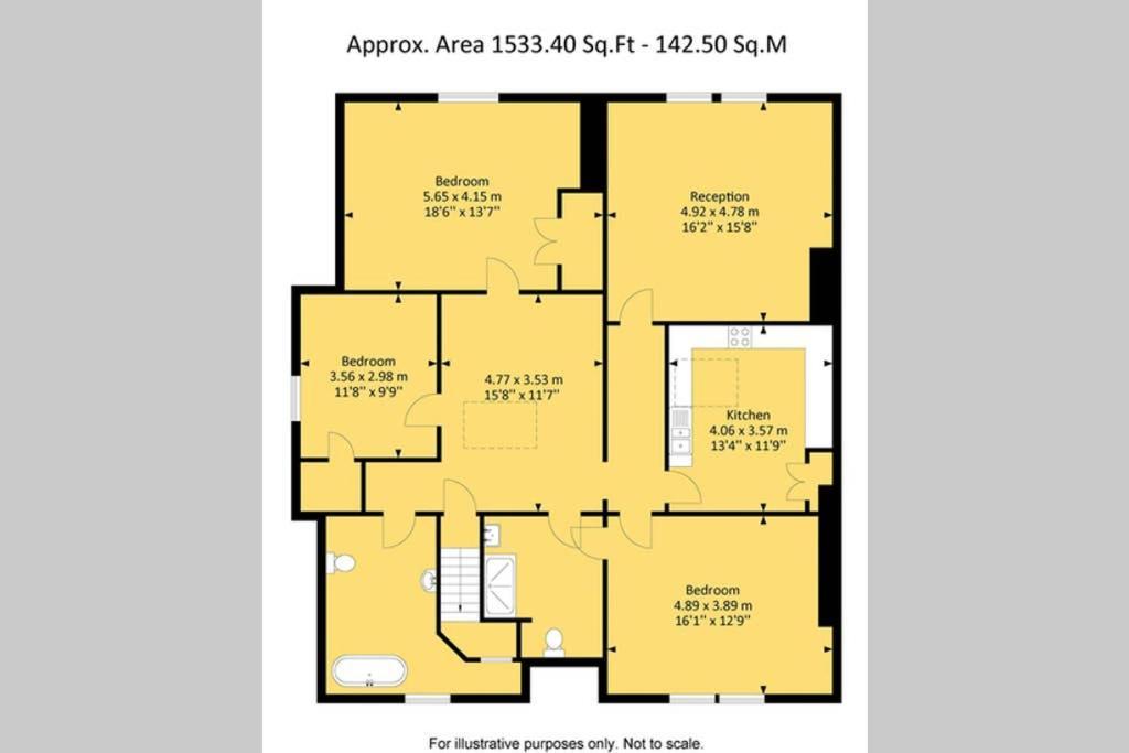 Clifton Spacious 3 Bed Apt & Parking - Simplycheckin Бристоль Экстерьер фото